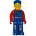 LEGO Crewmember with Blue Overalls Minifigure