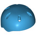 LEGO Dark Azure Sports Helmet with Vent Holes (46303)