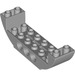 LEGO Medium Stone Gray Slope 2 x 8 x 2 Curved Inverted Double (11301 / 28919)