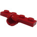 LEGO Plate 1 x 4 with Ball Joint Socket (Long with 4 Slots)