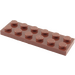 LEGO Reddish Brown Plate 2 x 6 (3795)