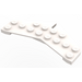 LEGO Wedge Plate 4 x 8 Tail (3474)