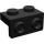 LEGO Black Bracket 1 x 2 - 1 x 2 (99781)