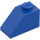 LEGO Blue Slope 1 x 2 (45°) without Centre Stud