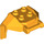 LEGO Bright Light Orange Design Brick 4 x 3 x 3 with 3.2 Shaft (27167)