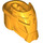 LEGO Bright Light Orange Head Legs with Pin (93277)