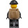 LEGO City Bandit, mask, black knit hat, backpack Minifigure