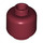 LEGO Dark Red Minifigure Head (Safety Stud) (3626 / 88475)