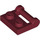 LEGO Dark Red Plate 1 x 2 with Side Bar Handle (48336)