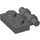 LEGO Dark Stone Gray Plate 1 x 2 with Handle (Open Ends) (2540)