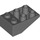 LEGO Dark Stone Gray Slope 2 x 3 (25°) Inverted without Connections between Studs (3747)