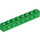 LEGO Green Brick 1 x 8 with Holes (3702)