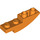 LEGO Orange Slope 1 x 4 Curved Inverted (13547)