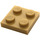 LEGO Pearl Gold Plate 2 x 2 (3022 / 94148)