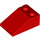 LEGO Red Slope 2 x 3 (25°) with Rough Surface (3298)