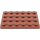 LEGO Reddish Brown Plate 4 x 6 (3032)
