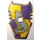 LEGO Shield from Kingdom&#039;s Danju with wolf pattern
