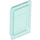 LEGO Transparent Light Blue Glass for Door with Top and Bottom Lip (4183)