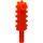 LEGO Transparent Neon Reddish Orange Chainsaw Blade (6117 / 28652)