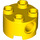 LEGO Yellow Brick 2 x 2 Round with Holes (17485 / 79566)