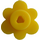 LEGO Yellow Small Flower (3742)